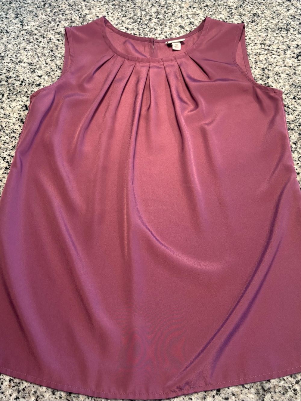 Sleeveless blouse